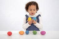 Rainbow Wooden Eggs