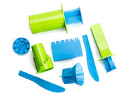 Building Tool Mega Set - ideal for Magic Motion Sand (kinetic sand)