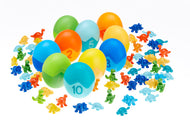 Counting Dino-sorters Egg set