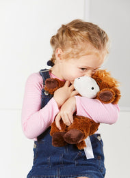 Heat Up Cosy Warmie - Hector the Highland Cow - weighted at 2lbs