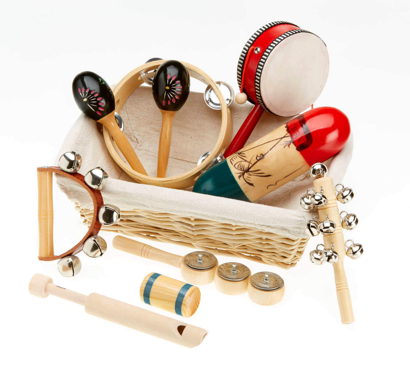 Natural Children's Percussion Basket