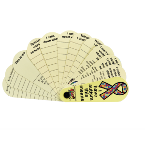 I have Autism Communication Passports - set of 6