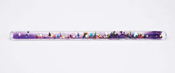 Glitter Tube Wand, Large - Purple
