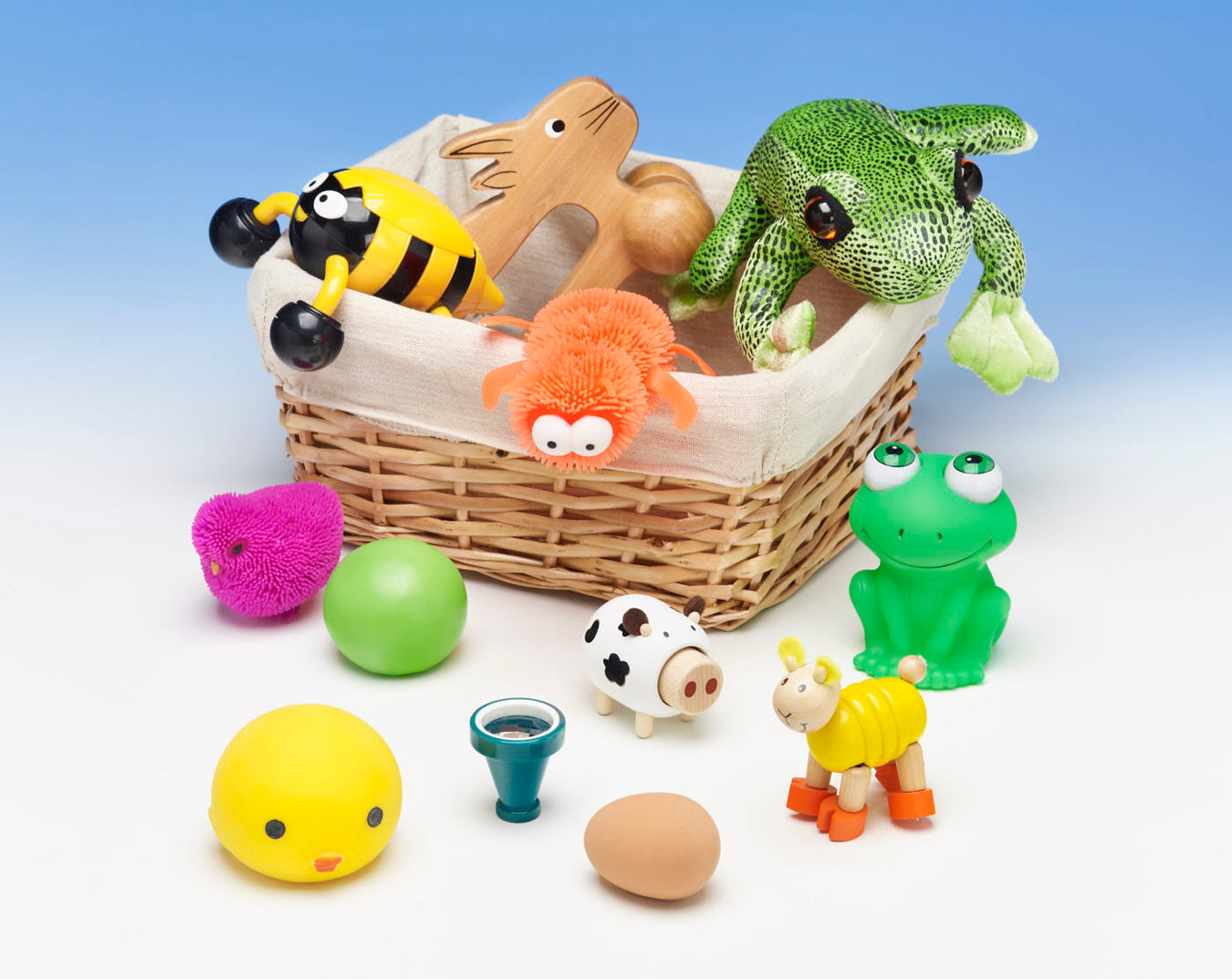 SPRING Themed Natural Exploration Basket