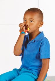 Chewy Chewable Wave Rainbow Bangle