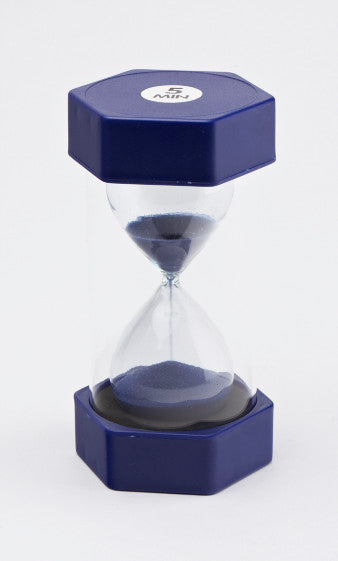 Large Sand Timer - available from 30 seconds to 10 minute time periods