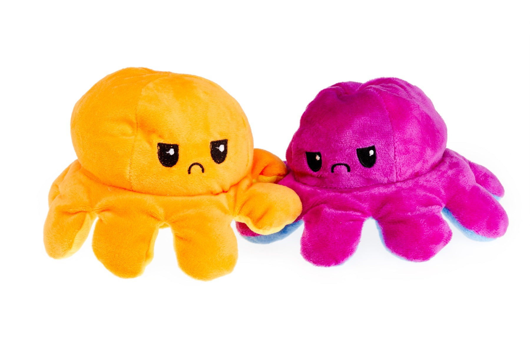 Inside Out Fidget Octopus - Yellow / Orange