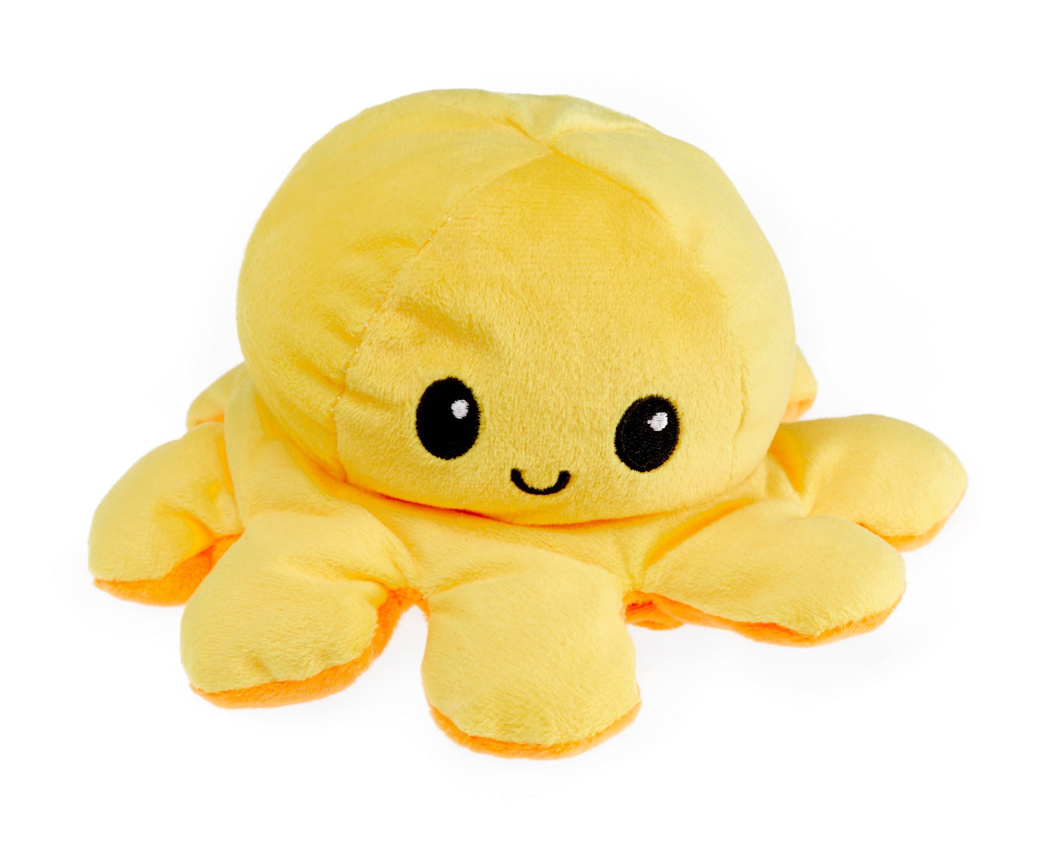 Inside Out Fidget Octopus - Yellow / Orange