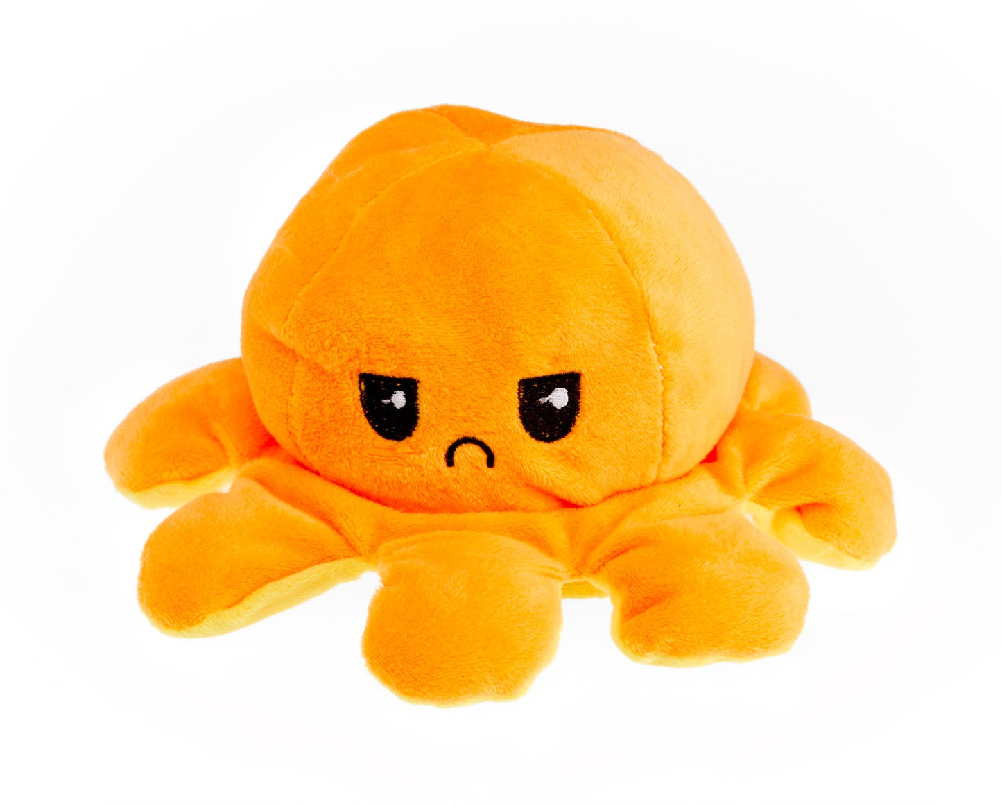 Inside Out Fidget Octopus - Yellow / Orange