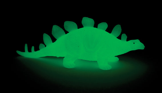 Glow In The Dark Scrunchy Fidget Dinosaur, Single