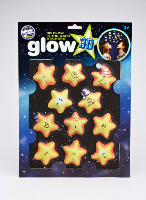 Glow 3D Funny Stars