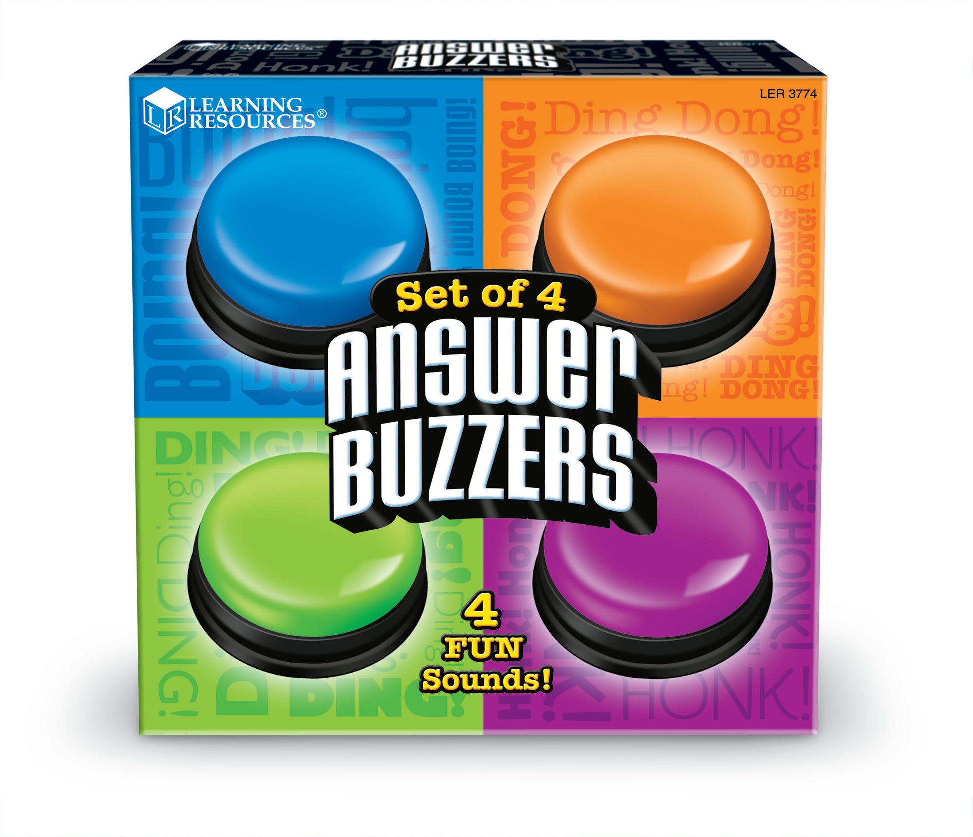 Answer Buzzers - Set of 4