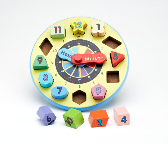 Shape Sorting Clock