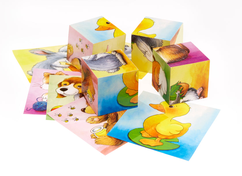 Animal Matching Squares