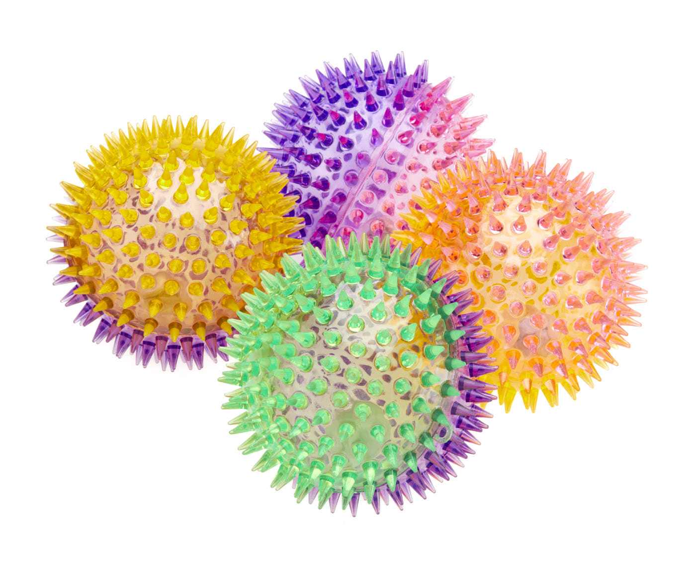 Mega Flashing Spiky Noisy Ball