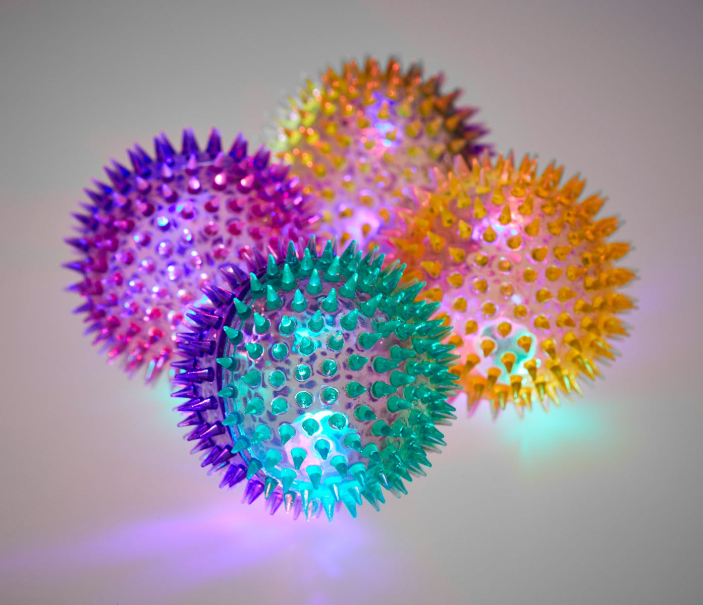 Mega Flashing Spiky Noisy Ball