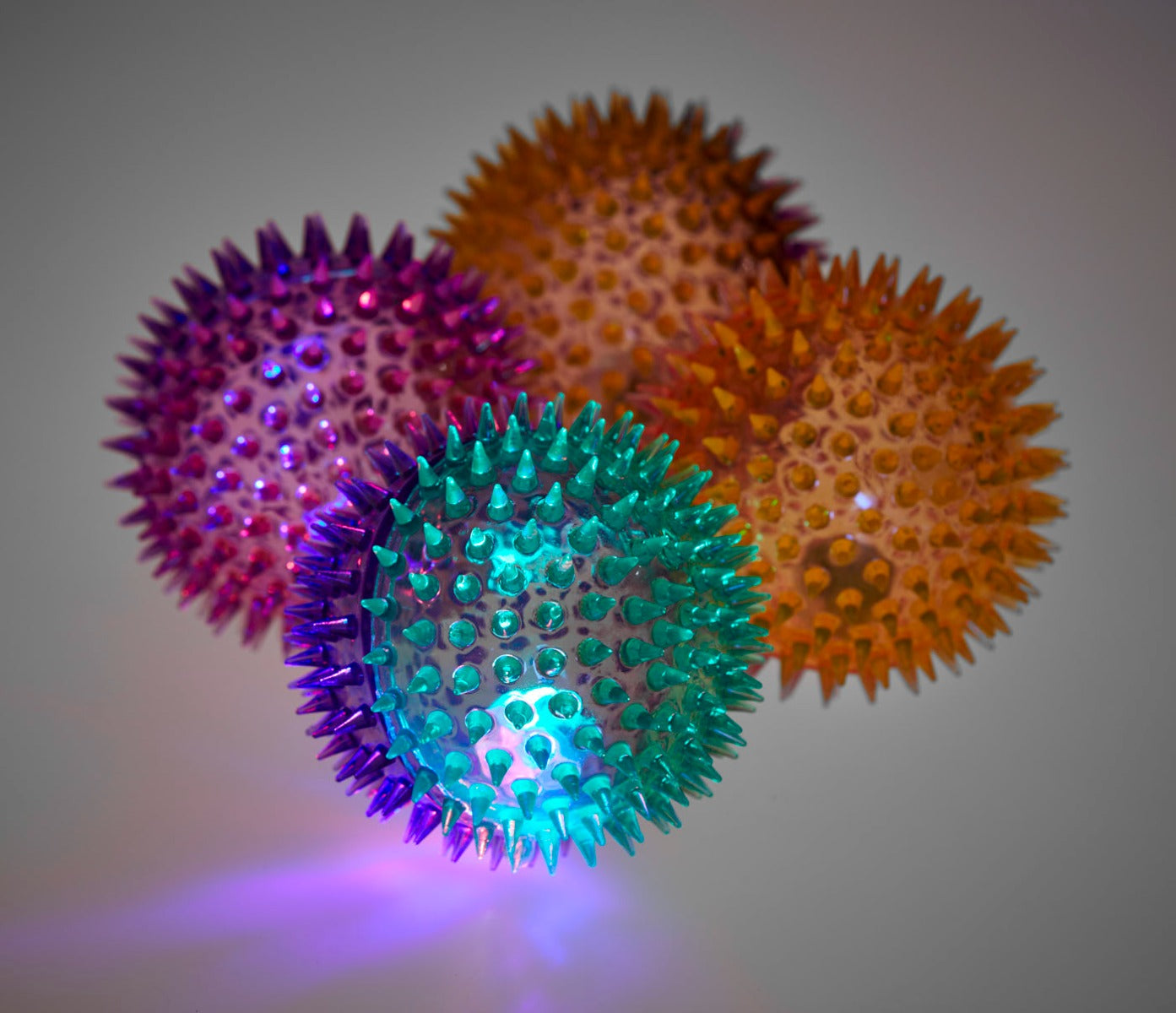 Mega Flashing Spiky Noisy Ball