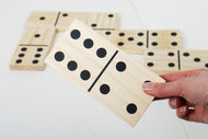Touch and Match Wooden Dominoes