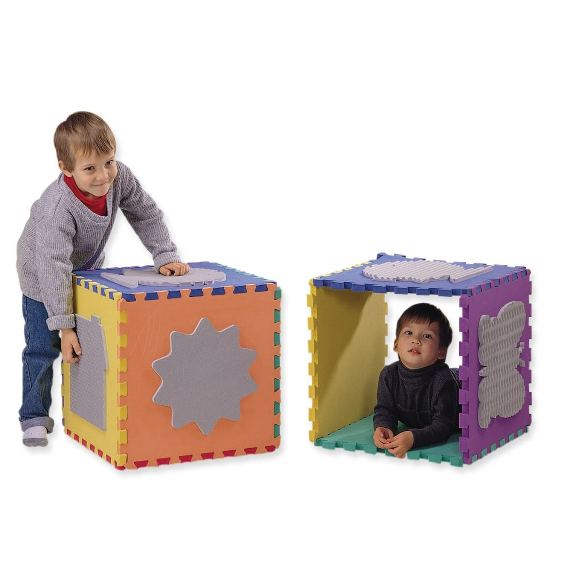 Tactile Square - set of 6 pieces