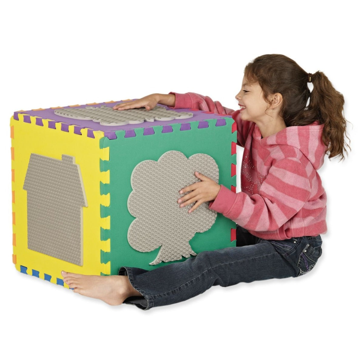 Tactile Square - set of 6 pieces