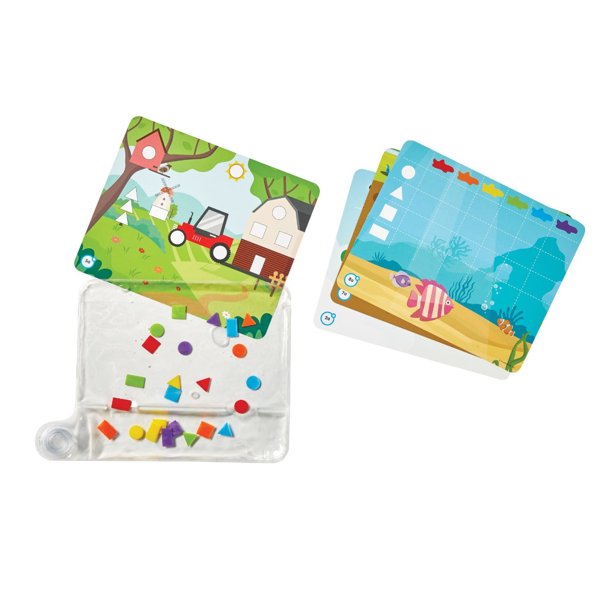 Colours & Shapes Tactile Sensory Pad