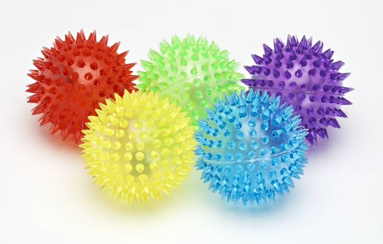 Spiky Noisy Flashing Balls