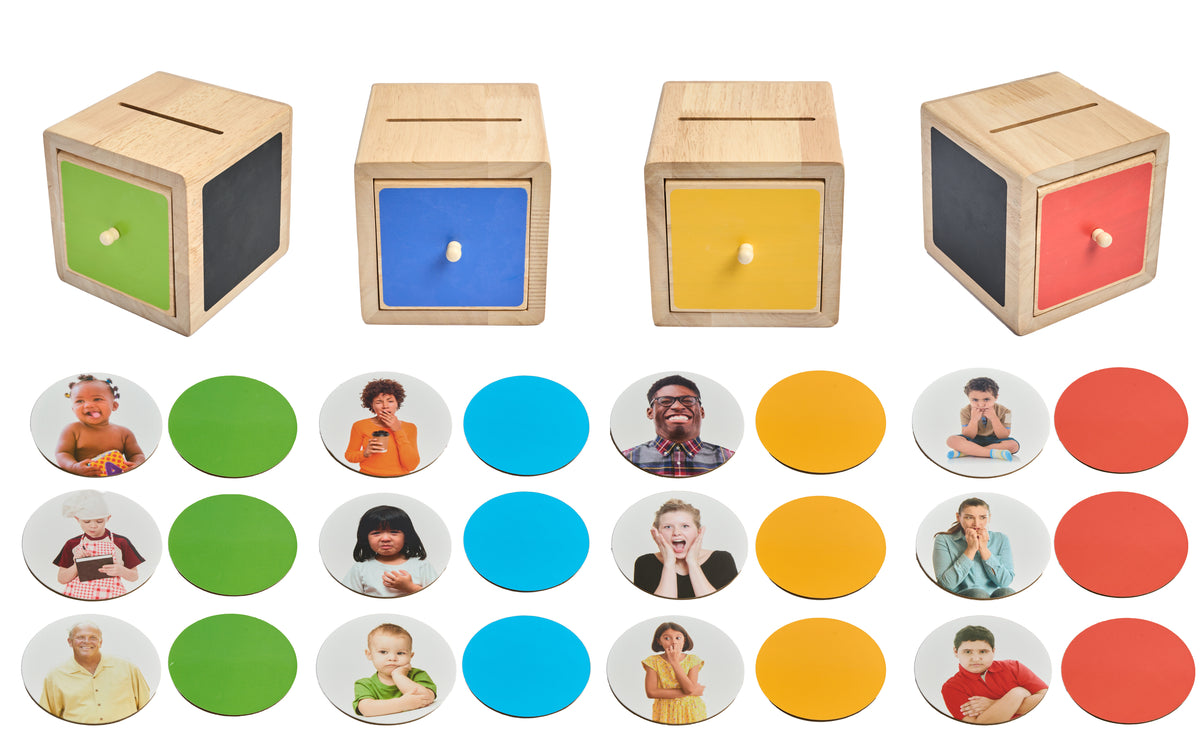 Feelings & Emotions Sorting Boxes
