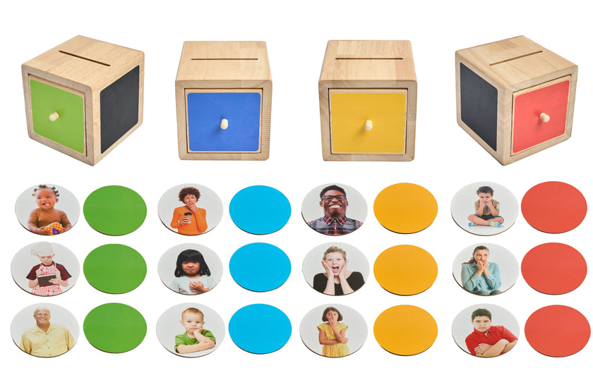 Feelings & Emotions Sorting Boxes