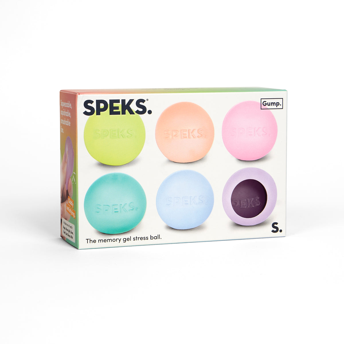 Speks Gump - Six Miniature Smooth Stress Balls
