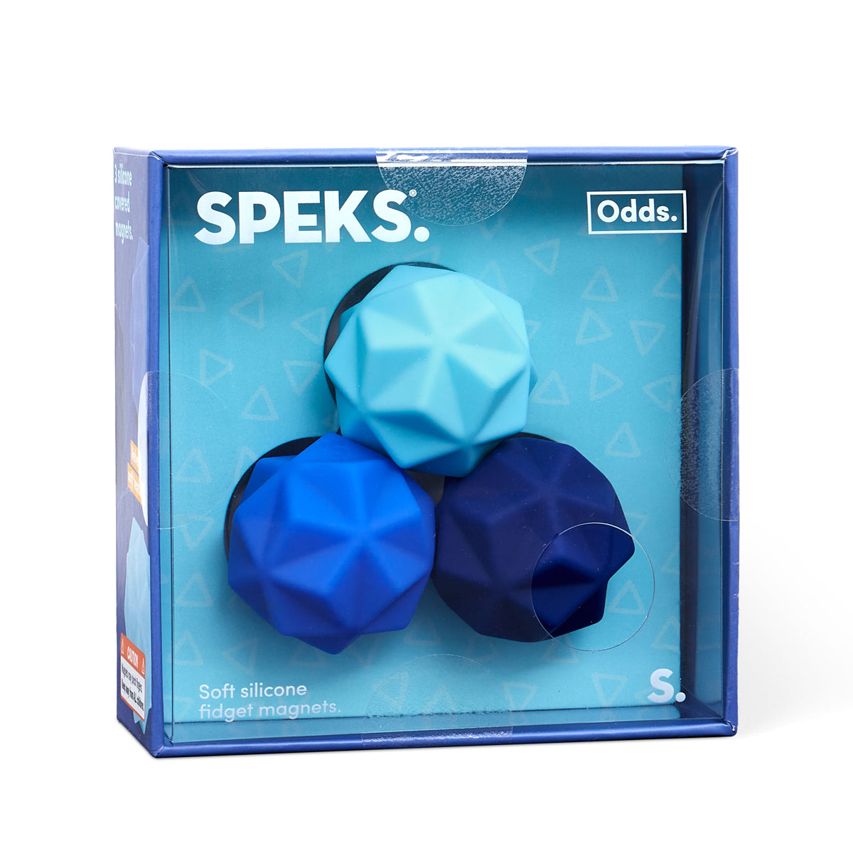 Speks Odds Soft Silicone Fidget Magnets - set of 3