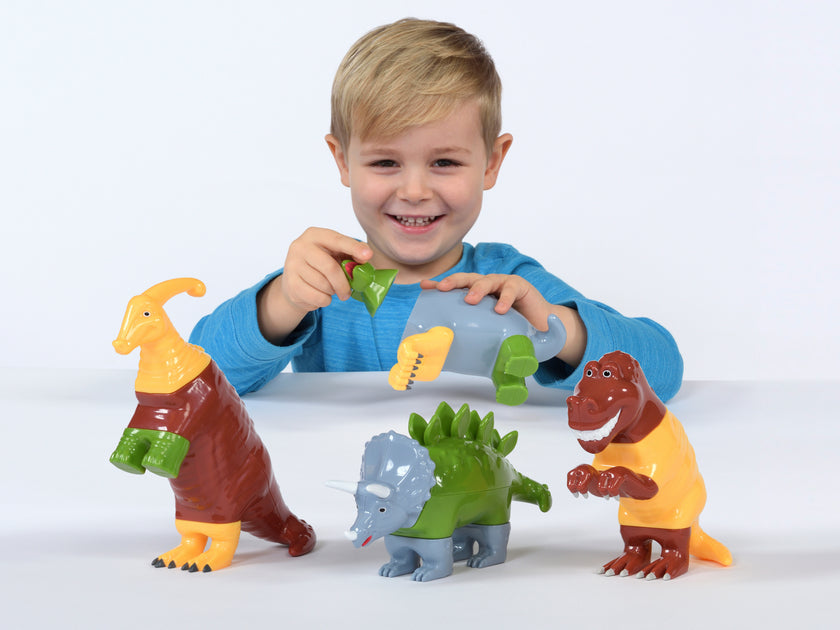 Mix or Match Magnetic Dinosaurs