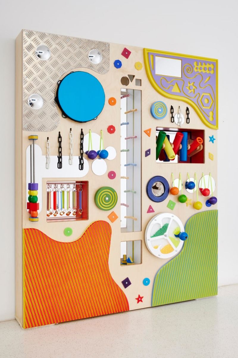 Tubey Tactile Wall Panel (V)
