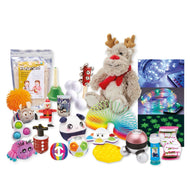 Sensory Advent Calendar - with mini elf drop sack OR individually gift wrapped!