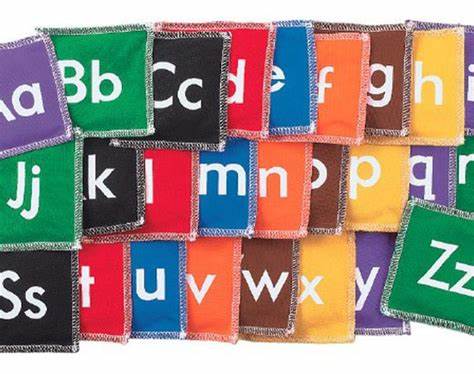 Alphabet Bean Bags