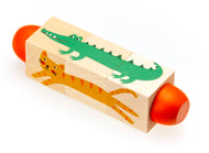 Wooden Animal Twisty Puzzle, set of 2