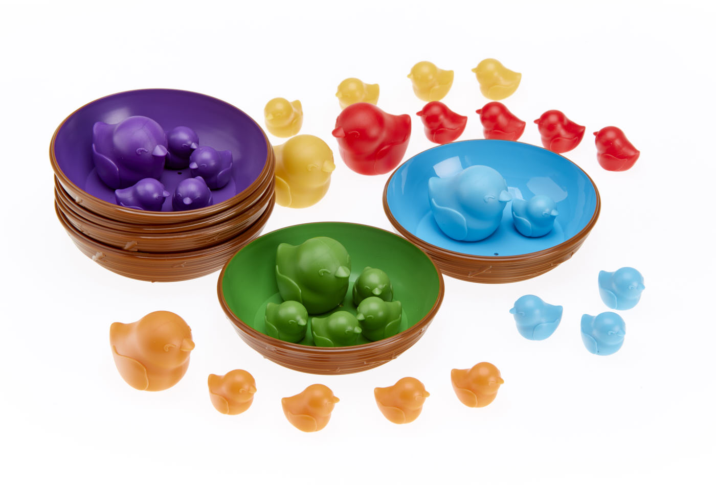 Birds in a Nest Sorting Set