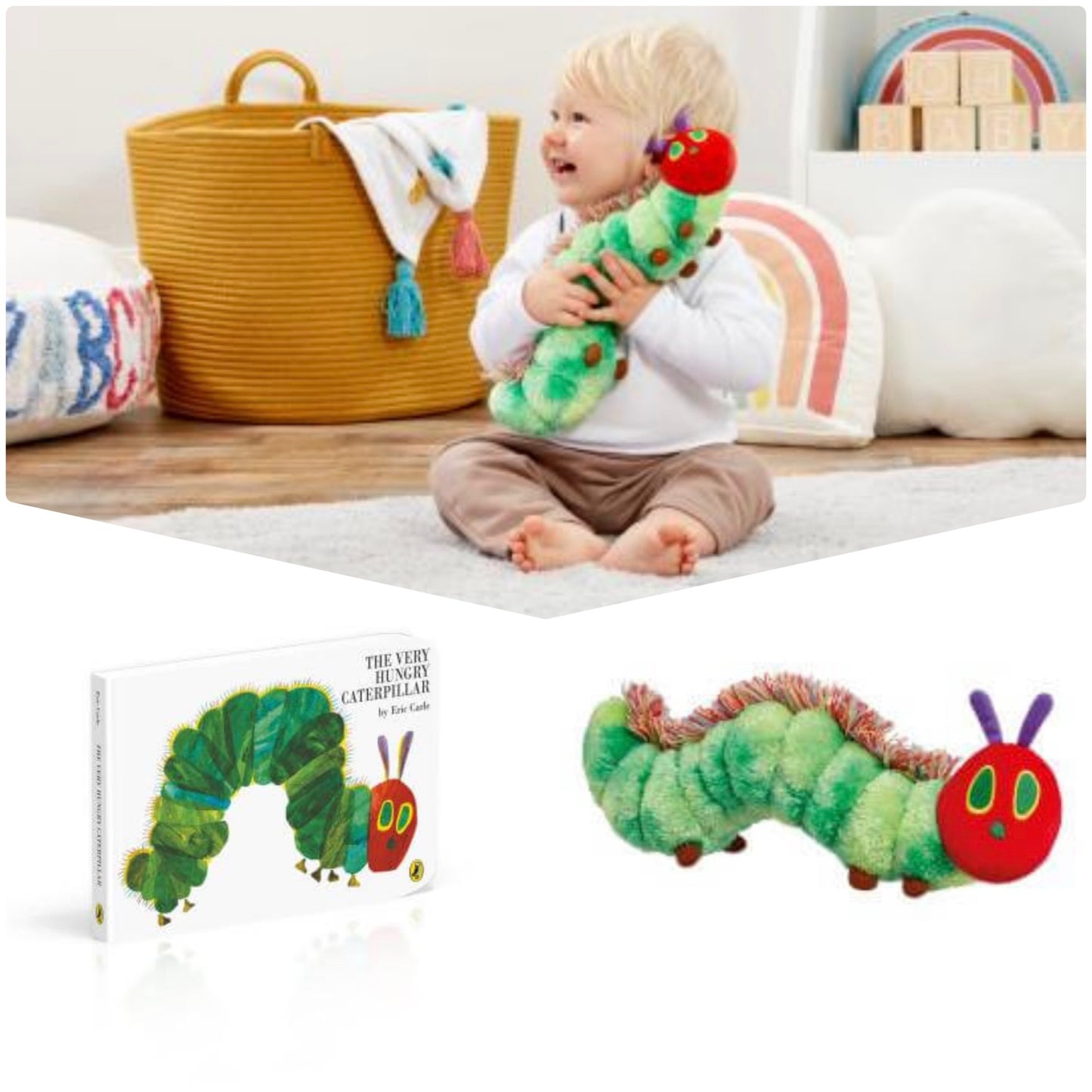 The Very Hungry Caterpillar & Book Bundle