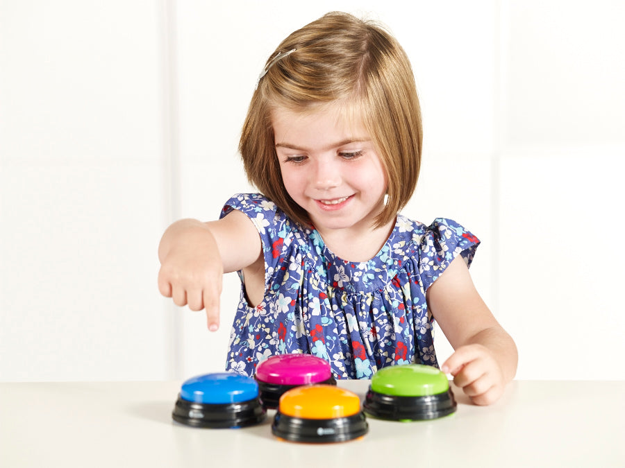 Light & Sounds Answer Buzzers - Set of 4