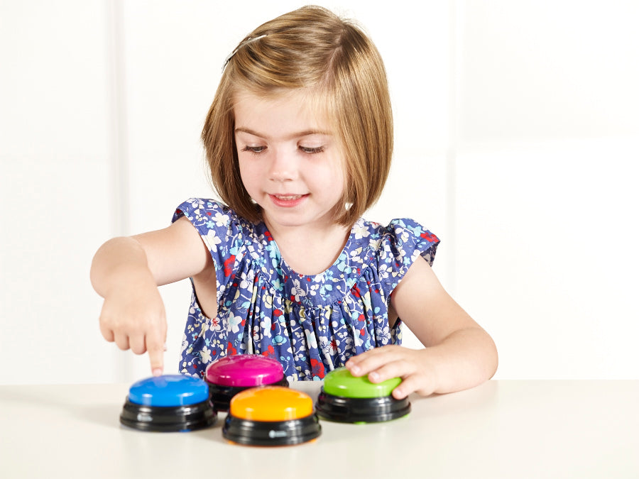 Light & Sounds Answer Buzzers - Set of 4