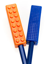 Ark's Brick Stick Chewable Pencil Topper - Blue Firm