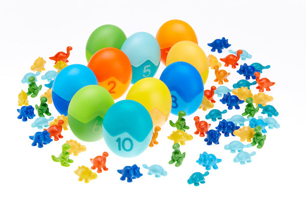 Counting Dino-sorters Egg set