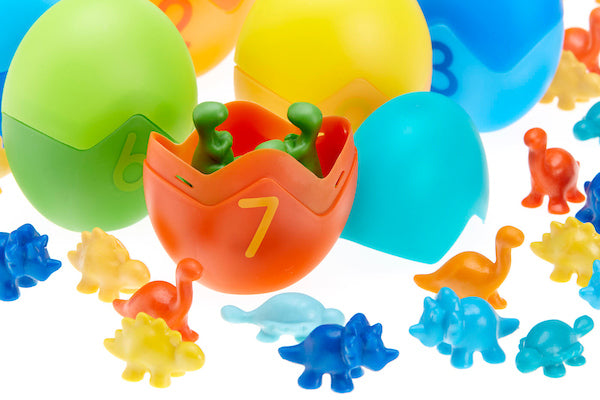 Counting Dino-sorters Egg set
