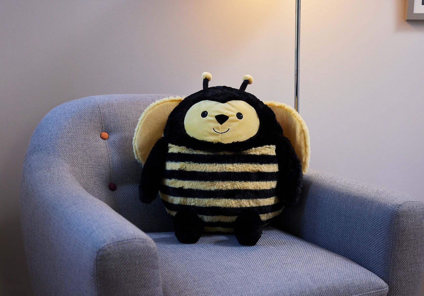 Giant Cuddly Cushie - Bertie the Bumblebee