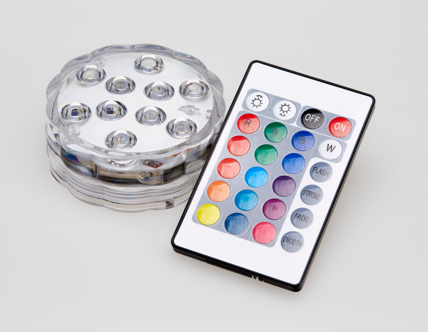 Dark Den Calming LED Disc Lamp - spa lights - several quantity options available