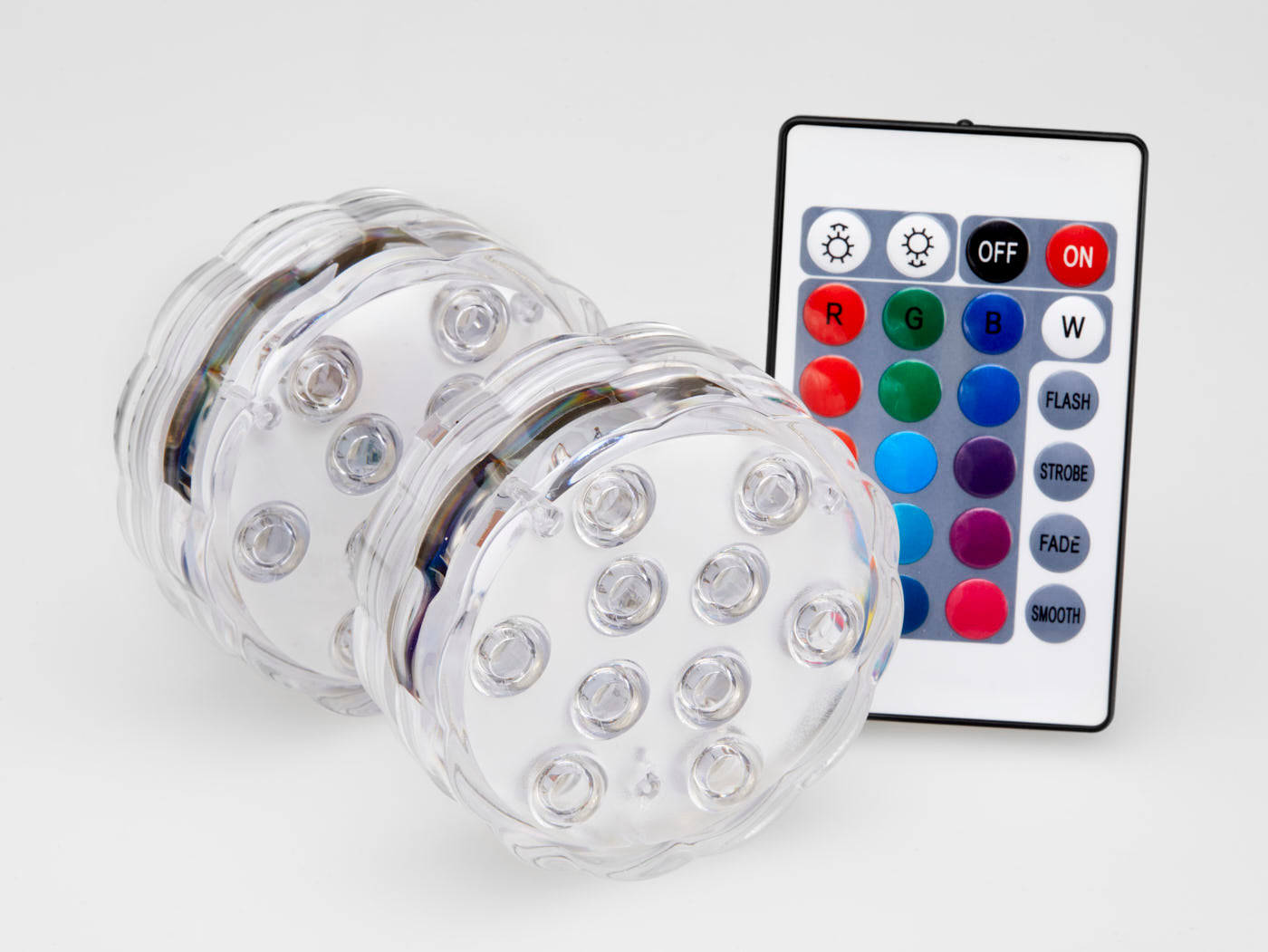 Dark Den Calming LED Disc Lamp - spa lights - several quantity options available