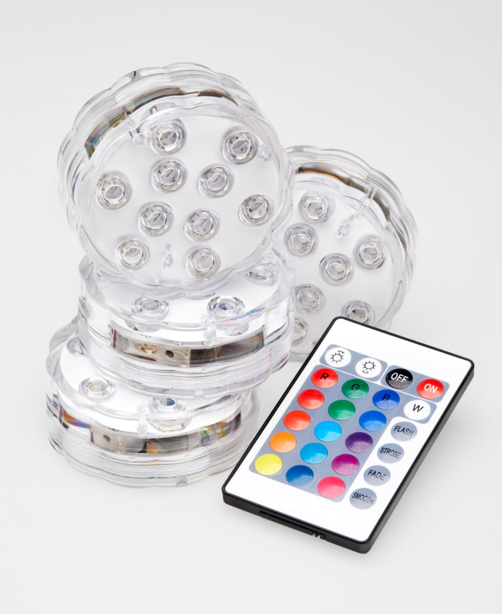 Dark Den Calming LED Disc Lamp - spa lights - several quantity options available