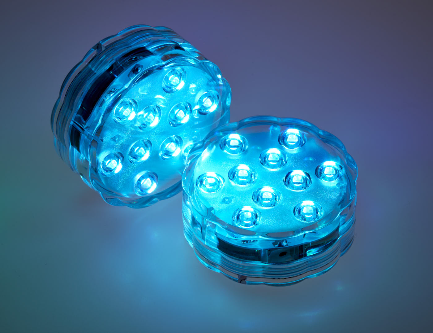 Dark Den Calming LED Disc Lamp - spa lights - several quantity options available