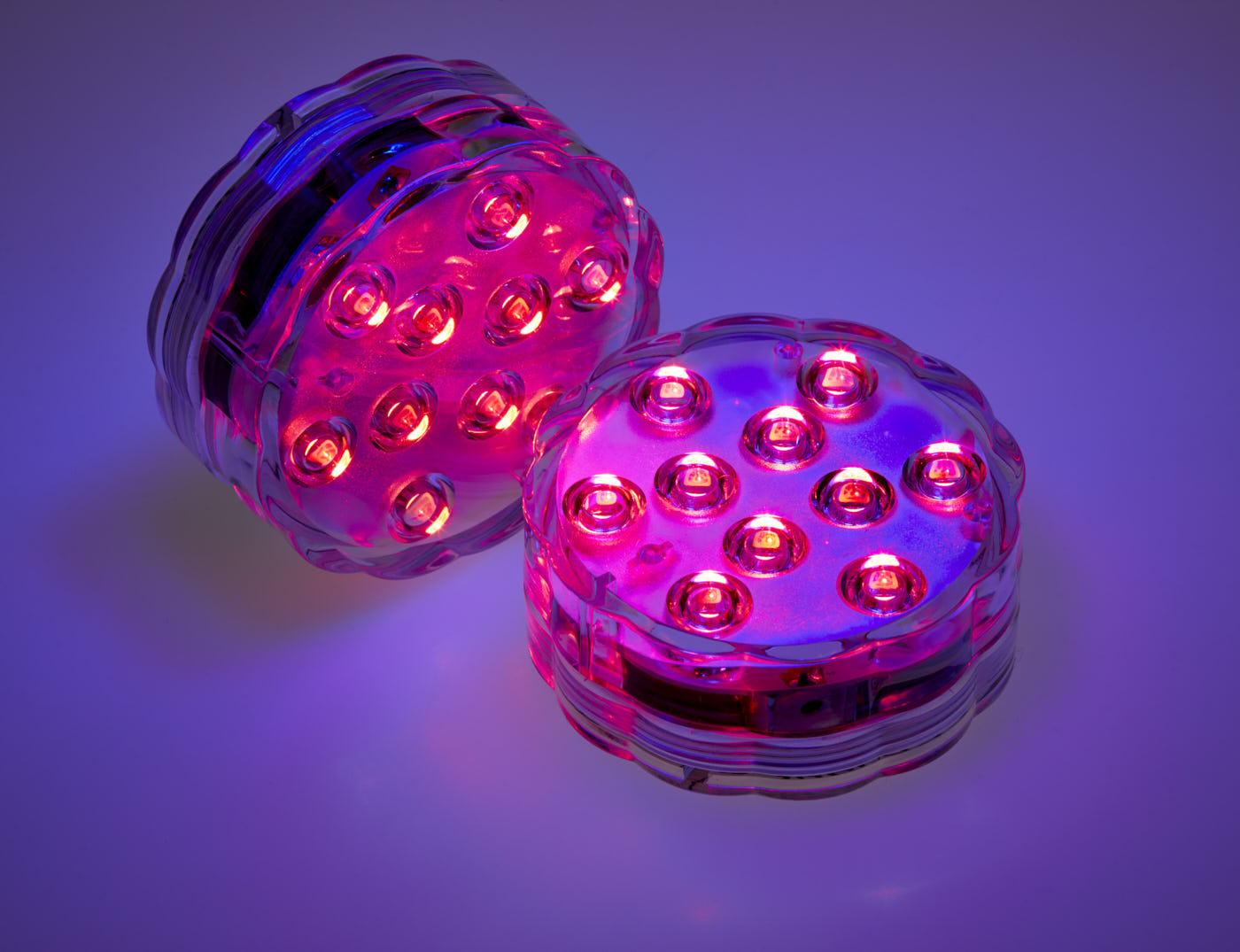 Dark Den Calming LED Disc Lamp - spa lights - several quantity options available