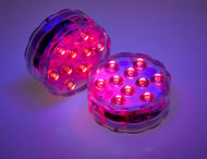 Dark Den Calming LED Disc Lamp - spa lights - several quantity options available