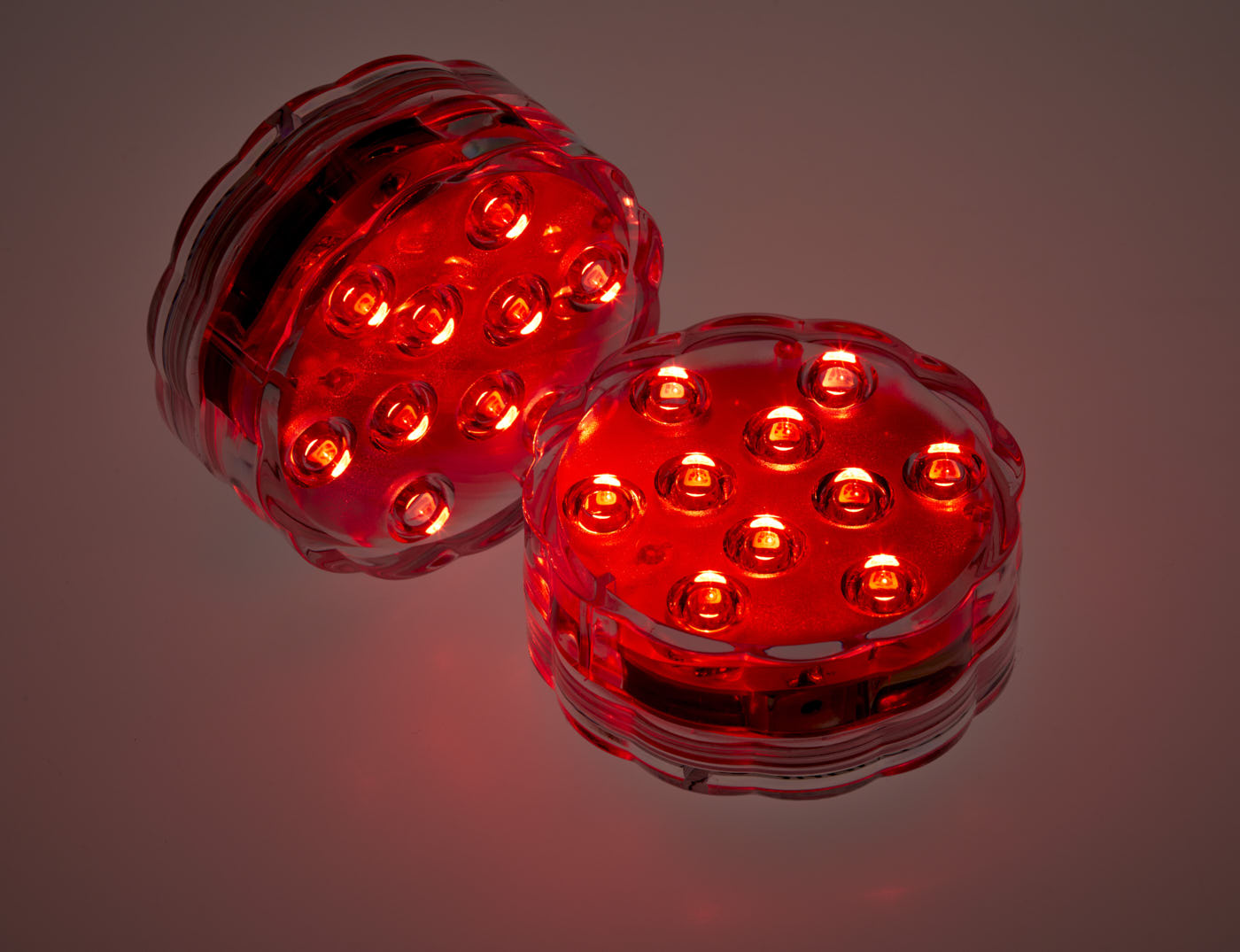 Dark Den Calming LED Disc Lamp - spa lights - several quantity options available